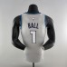2019 Ball #1 Charlotte Hornets Grey NBA Jersey-298437