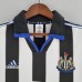 Retro 00/01 Newcastle United home White Black Jersey version short sleeve-4358097
