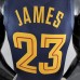 Cleveland Cavaliers JAMES #23 Striped NBA Jersey-8745816