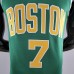 Boston Celtics BROWN#7 Green Gold NBA Jersey-5939402