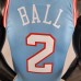 Chicago Bulls BALL#2 Blue NBA Jersey-3929744