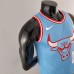 Chicago Bulls ROSE#1 Blue NBA Jersey-9928429