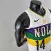 2018 New Orleans Pelicans INGRAM #14 Urban Edition White NBA Jersey-771123