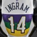 2018 New Orleans Pelicans INGRAM #14 Urban Edition White NBA Jersey-771123