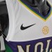 2018 New Orleans Pelicans WLLIAMSIN#1 Urban Edition White NBA Jersey-1554941