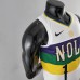 2018 New Orleans Pelicans WLLIAMSIN#1 Urban Edition White NBA Jersey-1554941