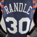 New York Knicks RANDLE #30 Striped NBA Jersey-6768197