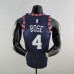 New York Knicks ROSE #4 Striped NBA Jersey-1843672