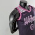 Minnesota Timberwolves RUSSELL#0 Black and Purple NBA Jersey-9661549