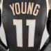 Atlanta Hawks Young #11 Limited Black NBA Jersey-2897959