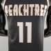Atlanta Hawks Young #11 Limited Black NBA Jersey-2897959