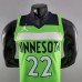 Minnesota Timberwolves Wiggins#22 Air Jordan NBA Jersey-4317197
