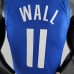 75th Anniversary WALL#11 Los Angeles Clippers NBA Jersey Blue-2706425