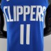 75th Anniversary WALL#11 Los Angeles Clippers NBA Jersey Blue-2706425