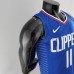 75th Anniversary WALL#11 Los Angeles Clippers NBA Jersey Blue-2706425