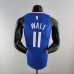 75th Anniversary WALL#11 Los Angeles Clippers NBA Jersey Blue-2706425