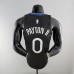 2020 PAYTON II#0 Warriors City Edition Black and Grey NBA Jersey-9182897
