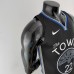 2020 WIGGINS #22 Warriors City Edition Black and Grey NBA Jersey-8704558