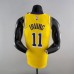 75th Anniversary IRVING #11 Los Angeles Lakers Yellow NBA Jersey-8383142
