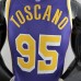 TOSCANO #95 Los Angeles Lakers Purple NBA Jersey-3605275