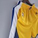 Golden State Warriors Air Jordan NBA Shorts Yellow-9292003