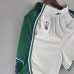 2022 Dallas Mavericks Urban Edition NBA Shorts White Green Trim-9452359