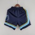 Memphis Grizzlies NBA Shorts Navy Blue-7352613