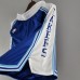 Los Angeles Lakers retro NBA Shorts Blue White Trim-4137943