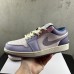 Air Jordan 1 Low AJ1 Running Shoes-Purple/White-2764419