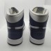 Air Jordan 1 Low AJ1 High Running Shoes-Nvay Blue/White-5232980