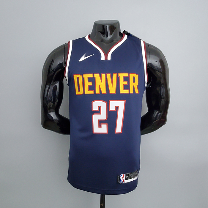 Denver Nuggets Murray #27 Navy Blue NBA Jersey-6782078