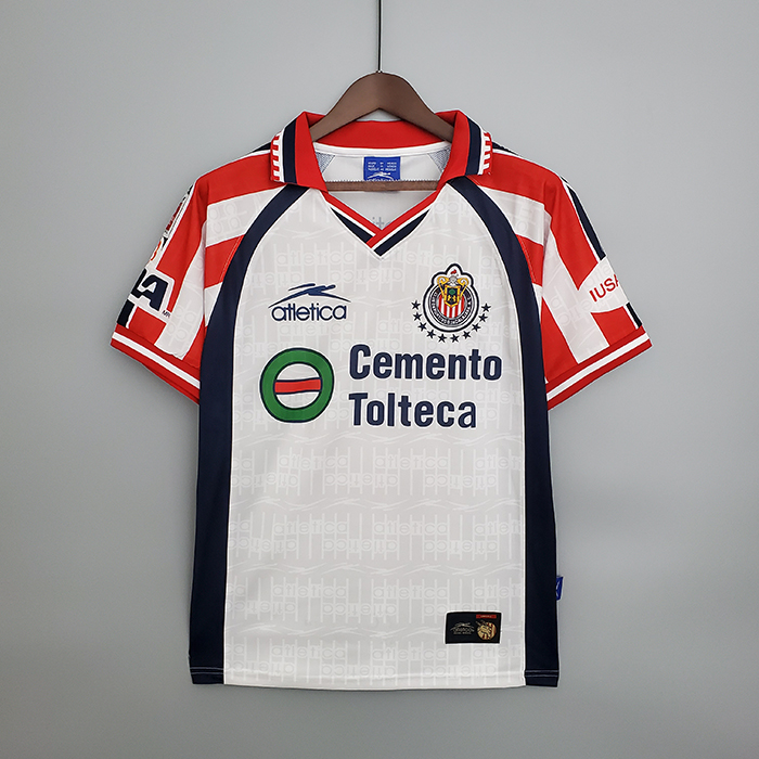 Retro 99/00 Chivas AWAY Jersey version short sleeve-5374138