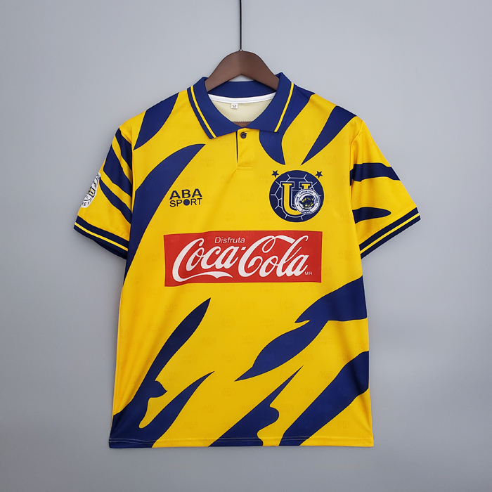 Retro 96/97 Tigers UANL home Jersey version short sleeve-9687928