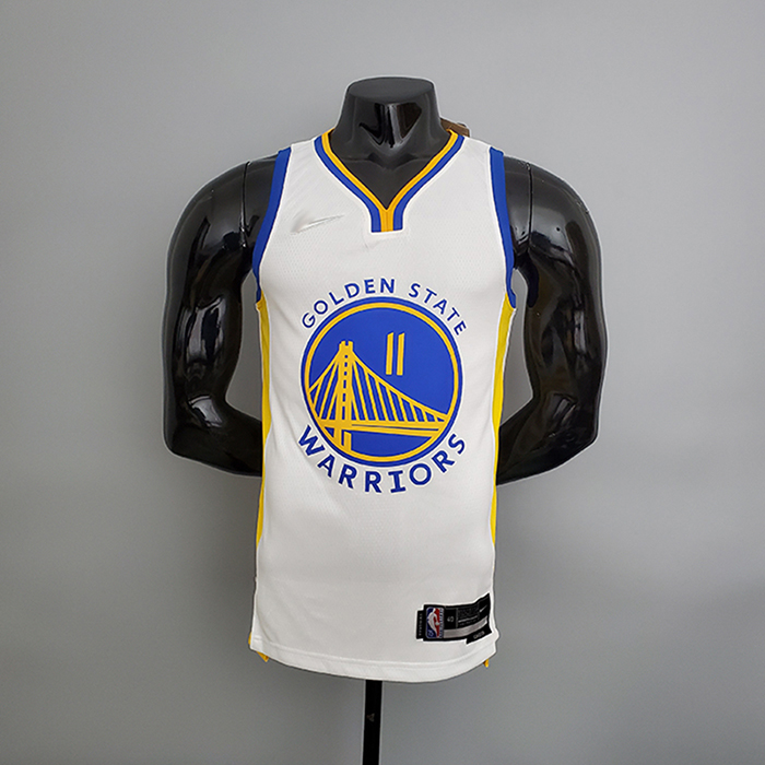 75th Anniversary Warriors White NBA Jersey #11 White NBA Jersey-2346612