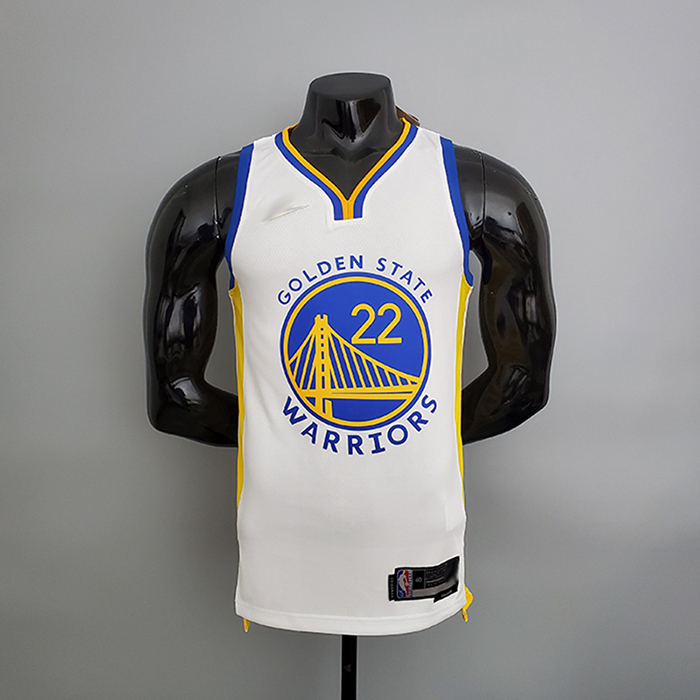 75th Anniversary Warriors White NBA Jersey #22 White NBA Jersey-7456719