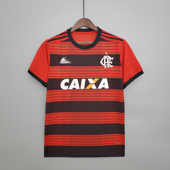 Retro 18/19 Flamengo home Jersey version short sleeve-8591299