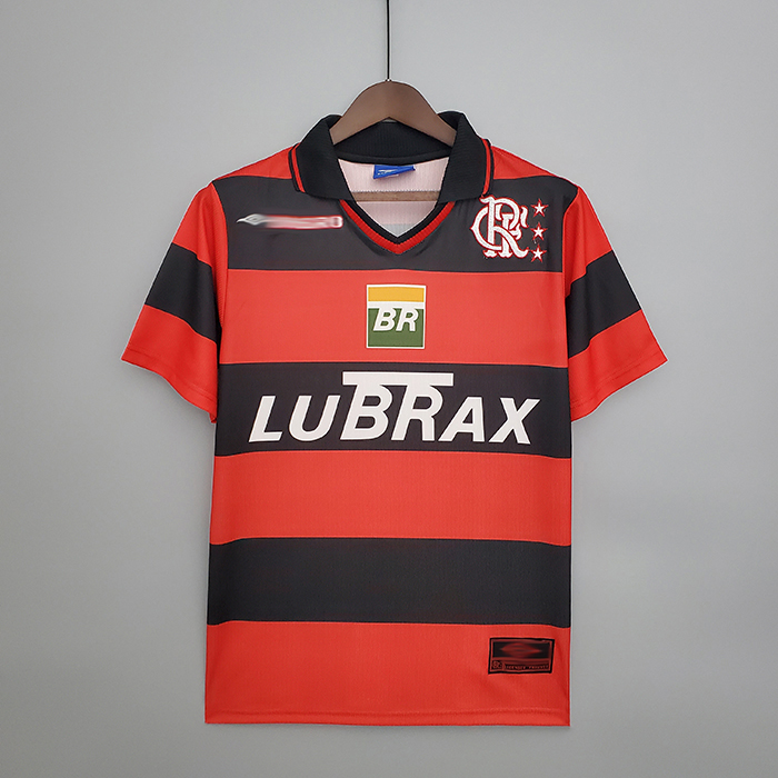 Retro 1999 Flamengo home Jersey version short sleeve-5410510