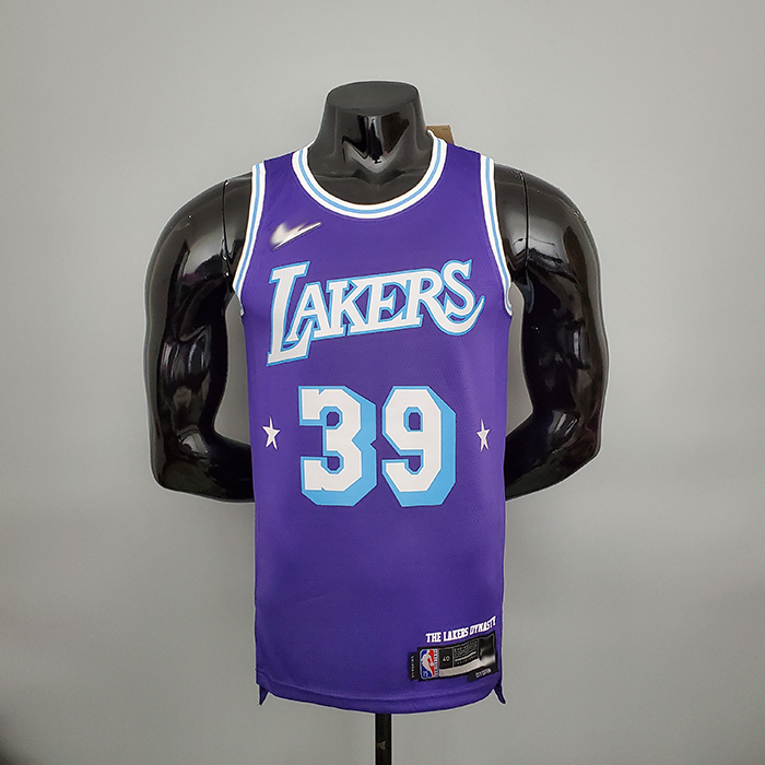 2022 75th Anniversary Howard #39 Lakers City Edition Purple NBA Jersey-7678700