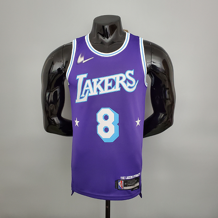 2022 75th Anniversary Howard #8 Lakers City Edition Purple NBA Jersey-8807787