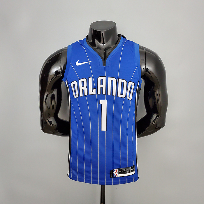 McGrady #1 Magic Blue NBA Jersey-3896626