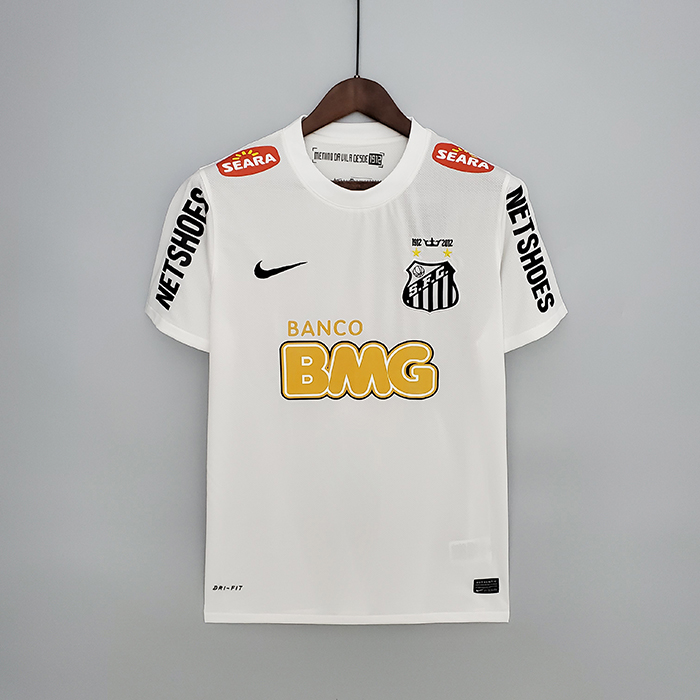 Retro 11/12 Santos Laguna home Jersey version short sleeve-6931505