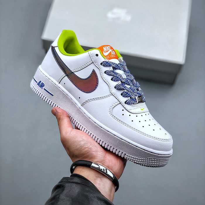 Air Force 1 Low '07 AF1 Running Shoes-White/Brown-3956753