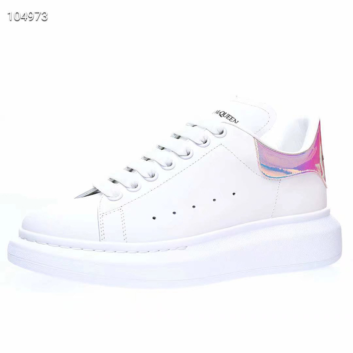Alexander McQueen MCQ Runing Shoes-White/Laser-6756725