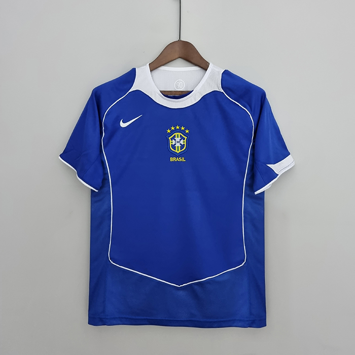 Retro 2004/06 Brazil away Jersey version short sleeve-185512