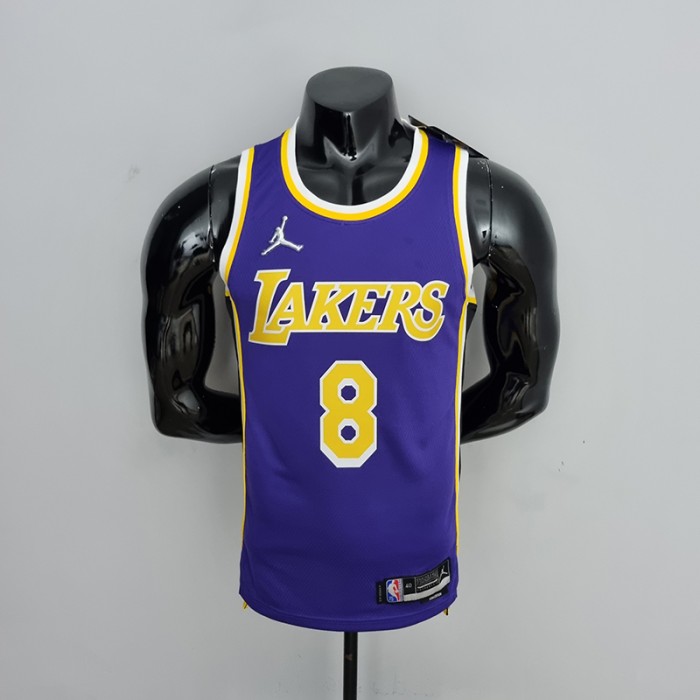 75th Anniversary BRYANT#8 Los Angeles Lakers Jordan Purple NBA Jersey-1418555
