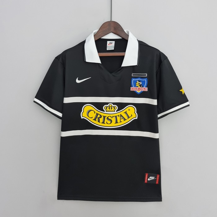Retro 96/97 Colo Colo away Jersey version short sleeve-7329911