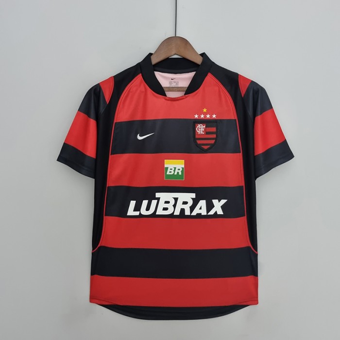 Retro Flamengo 03/04 Home Jersey version short sleeve-5825869