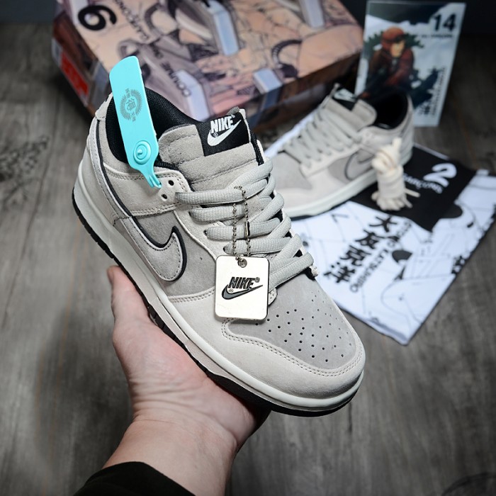 Union LA x SB Dunk Low "Gray" Running Shoes-Gray/White