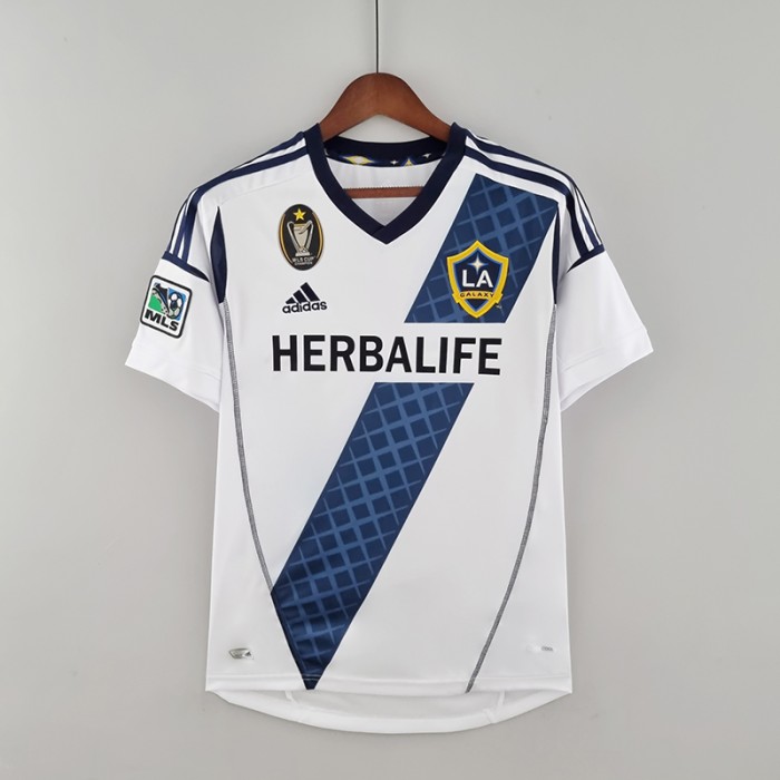 Retro LA Galaxy 2012 HOME Jersey version short sleeve-9669809