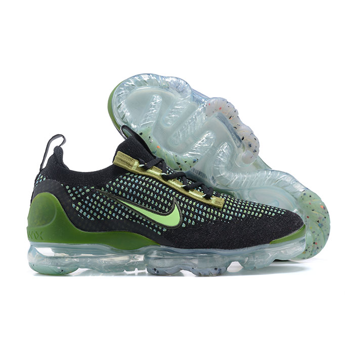 2021 Air Max VaporMax Running Shoes-Black/Green-6836276